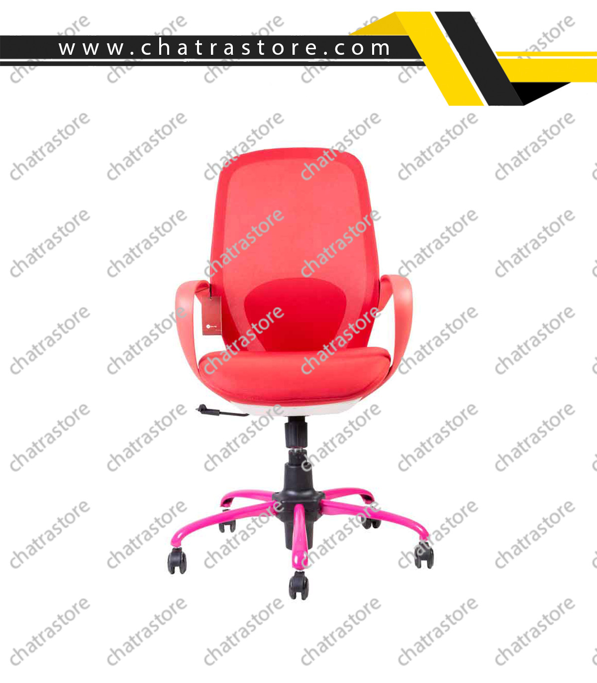 صندلی اداری قرمز