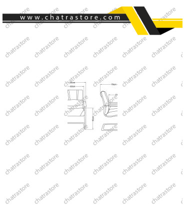 صندلی کنفرانسی تیکاند مدل ST-S