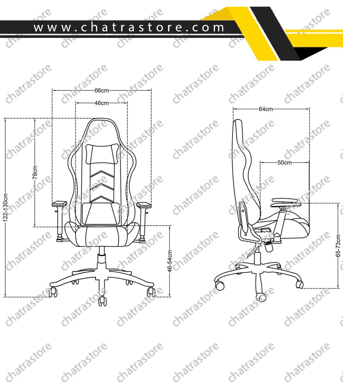 صندلی گیمینگ تیکاند مدل GM-OFC