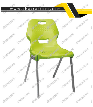 صندلی پلاستیکی ناصر - پایه فلزی کد883(بسته 6تایی)