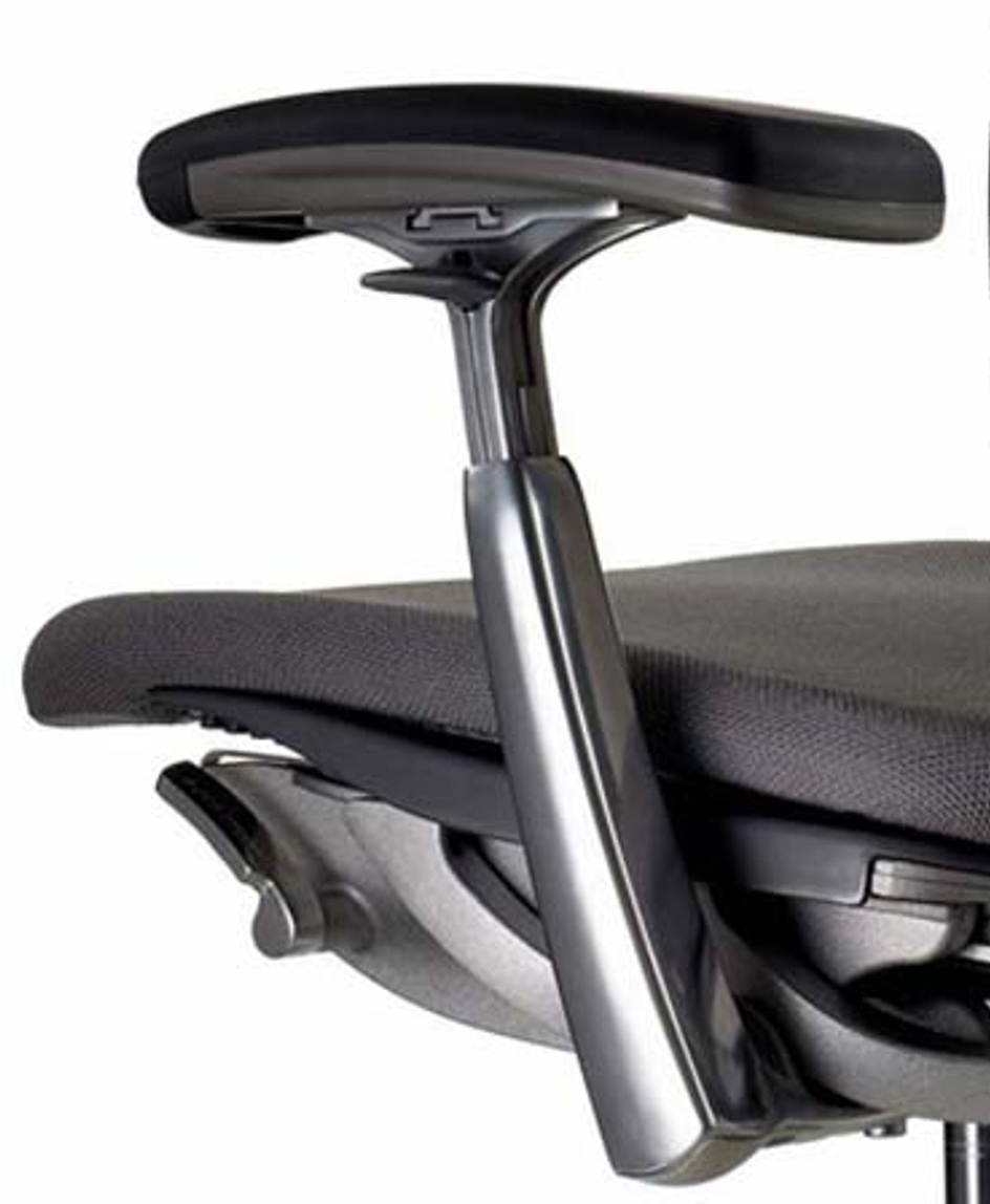 ارتفاع صندلی اداری با دسته قابل تنظیم