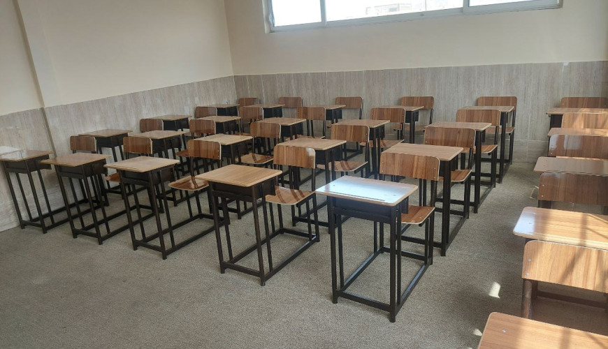 تجهیز کلاس های مجتمع آموزشی غیر دولتی بعثت مشهد