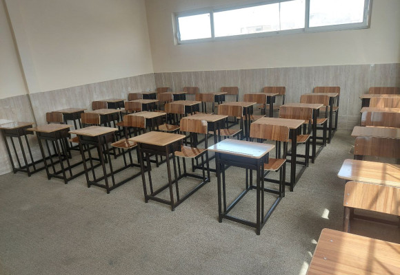 تجهیز کلاس های مجتمع آموزشی غیر دولتی بعثت مشهد