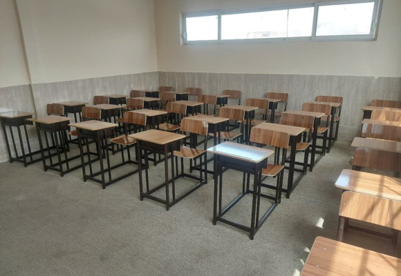 تجهیز کلاس های مجتمع آموزشی غیر دولتی بعثت مشهد